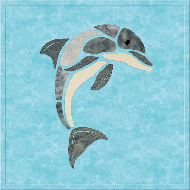 Dolphin Sewquatic Jr Precut Fused Appliqué Pack