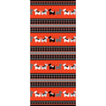 Dotty for Scottie - Scottie Stripe Black Yardage
