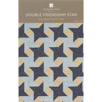 Double Friendship Star Quilt Pattern by Missouri Star