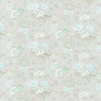 Dover - Field Floral Grey Yardage