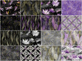 Dragonfly Dance Purple Metallic Strip-pies