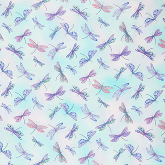 Dragonfly Garden - Dragonfly Toss Pastel Yardage