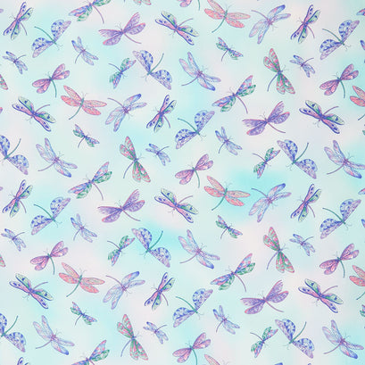 Dragonfly Garden - Dragonfly Toss Pastel Yardage