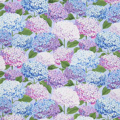 Dragonfly Garden - Hydrangea Periwinkle Yardage