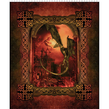 Dragons - Large Castle Multi Digitally Printed Panel