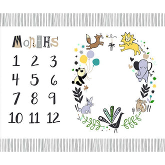 Dream - Baby Milestone Mat Multi Digitally Printed Panel
