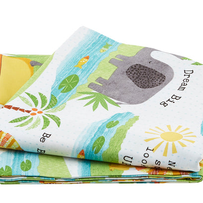 Dream Big - Large Allover White 2 Yard Cut