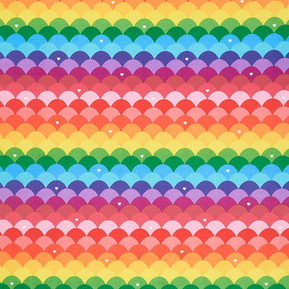 Dream - Scallop Rainbow Multi Yardage