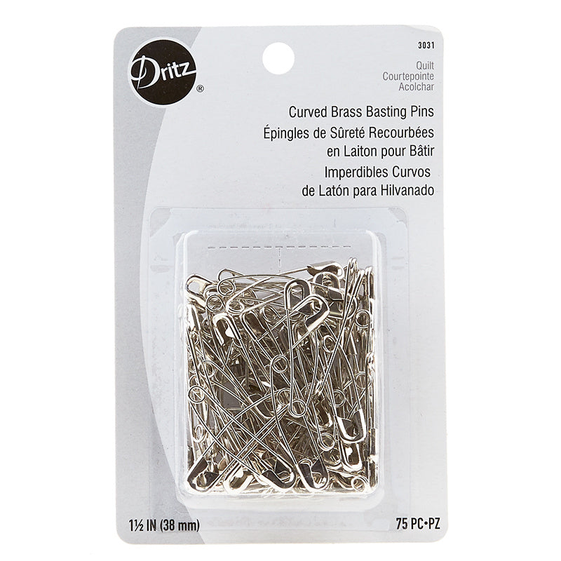 Dritz Curved Basting Pins - Size 2