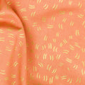 Dwell in Possibilities - Flutters Poppy Metallic Yardage