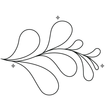 Full Line Stencil - Feather Simplicity Primary Image