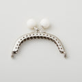 Bauble Sew-In Clasp - White Primary Image