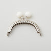Bauble Sew-In Clasp - White