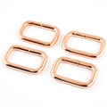 Emmaline 1" Rectangular Rings - Set of Four Copper Primary Image
