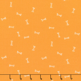 Oh Woof! - Breakfast Hour Orange Yardage