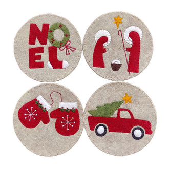 Christmas Coasters Kit