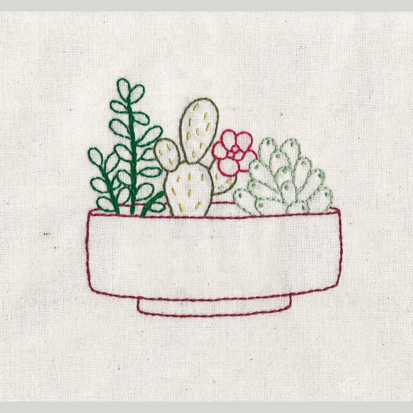 Stitcher's Revolution Desert Bloom Iron-On Embroidery Pattern Alternative View #2