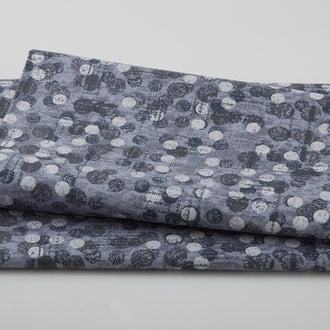 Jot Dot - Dot Texture Charcoal 108" Wide 3 Yard Cut