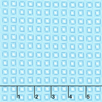 Red White and Bang - Boxed Stars Blue Yardage