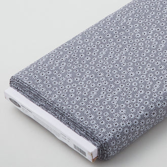 Simply Prints - Daisies Dark Gray 10 Yard Bolt