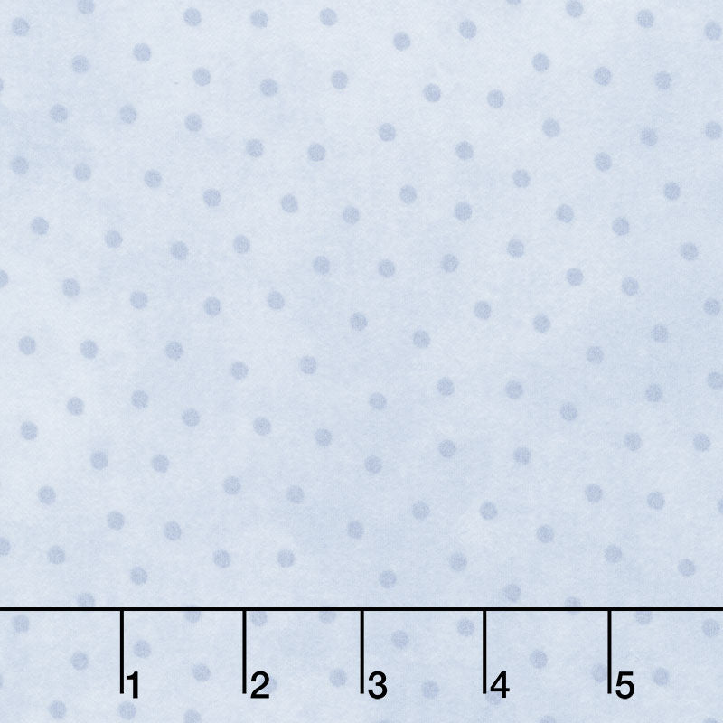 Little Lambies - Polka Dots Blue Yardage Primary Image