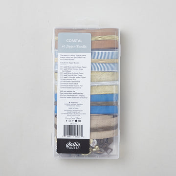 Sallie Tomato Coastal Zipper Bundle Alternative View #1