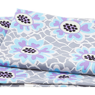 Kaffe Fassett - Collective August 2021 Flower Net Grey 2 Yard Cut