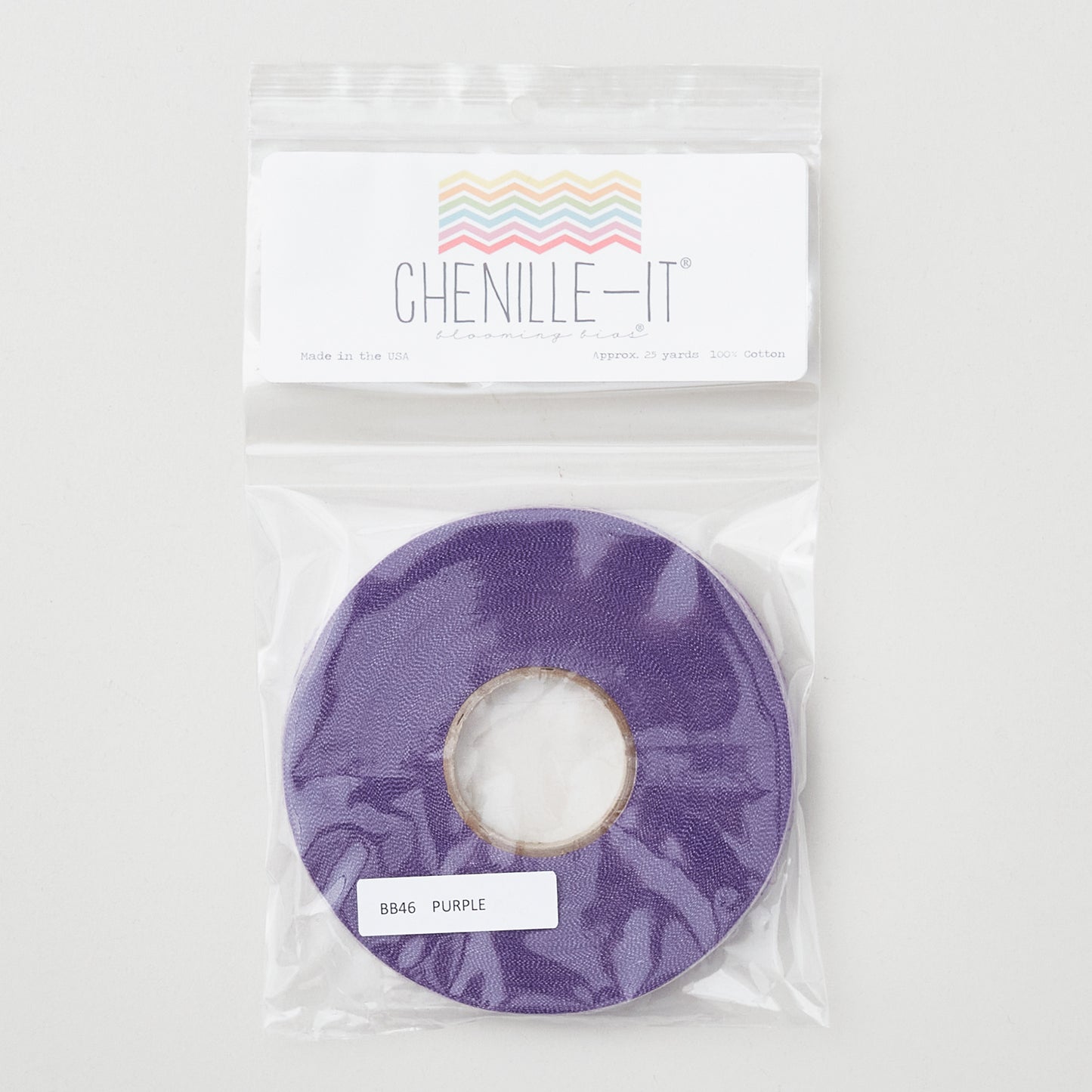 Chenille-It Blooming Bias Sew & Wash Trim - 3/8" Purple Alternative View #1