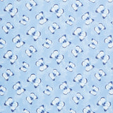 Blooming Blue - Butterfly Toss Medium Blue Yardage Primary Image