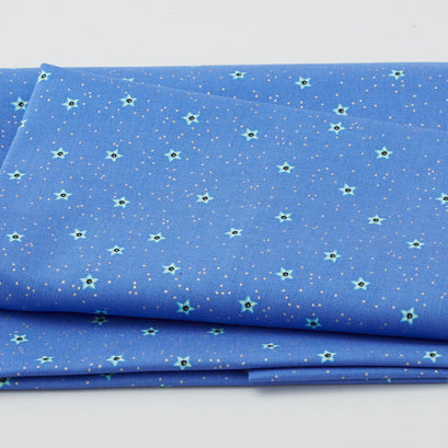 Night Fancy - Glimmer Blue 2 Yard Cut