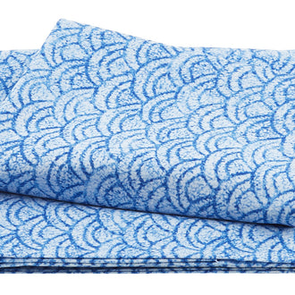 Natural Textures - Blue Scallop 2 Yard Cut