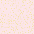 Monthly Placemat Panels - January Confetti Blush Metallic Yardage Primary Image