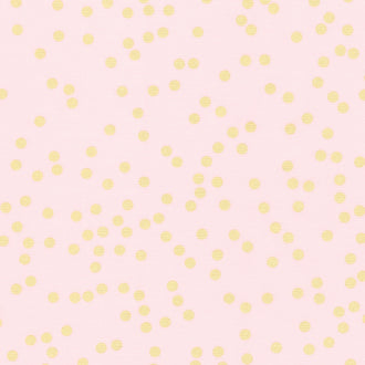 Monthly Placemat Coordinate - January Confetti Blush Metallic Yardage