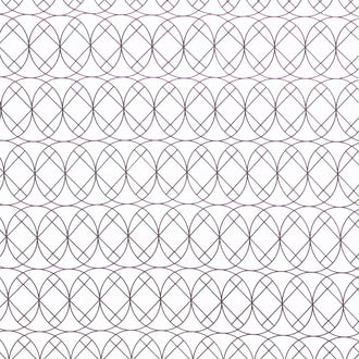 Autumn Circle Geometric - Blue Bluebelle Yardage