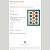 Digital Downlaod - Rhombus Star Quilt Pattern by Missouri Star