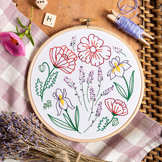 Fields of Provence Embroidery Kit