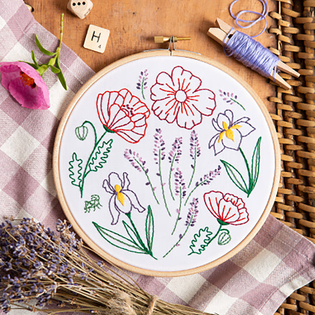Fields of Provence Embroidery Kit Primary Image
