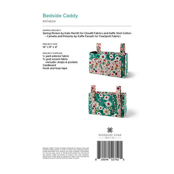 Bedside Caddy Pattern by Missouri Star Alternative View #1