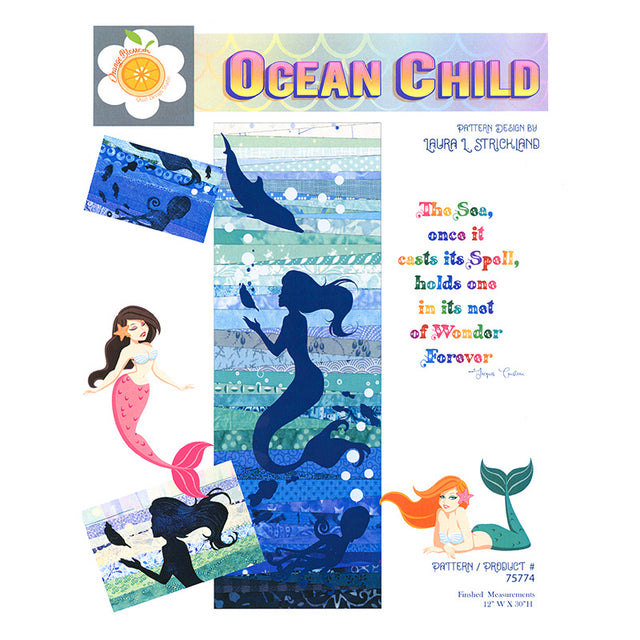 Ocean Child Pattern for Orange Blossom Quilt ocean-child-pattern-for-orange-blossom-quilt