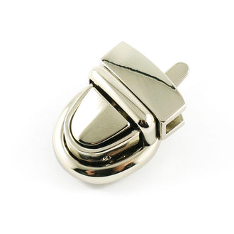 Emmaline Baby Press Lock - Nickel
