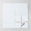 Solitaire Whites - Ultra White 10" Squares