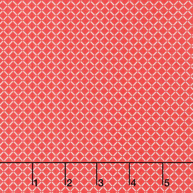 Lighthearted - Summer Red Yardage Primary Image