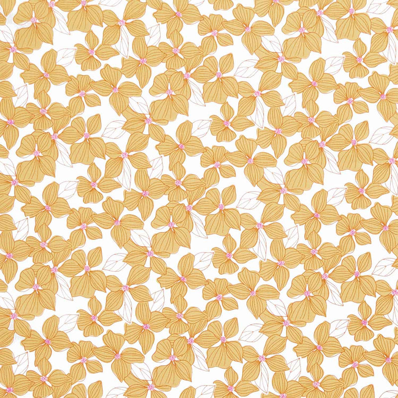 Wandering - Daydream Blossom Golden Yardage Primary Image