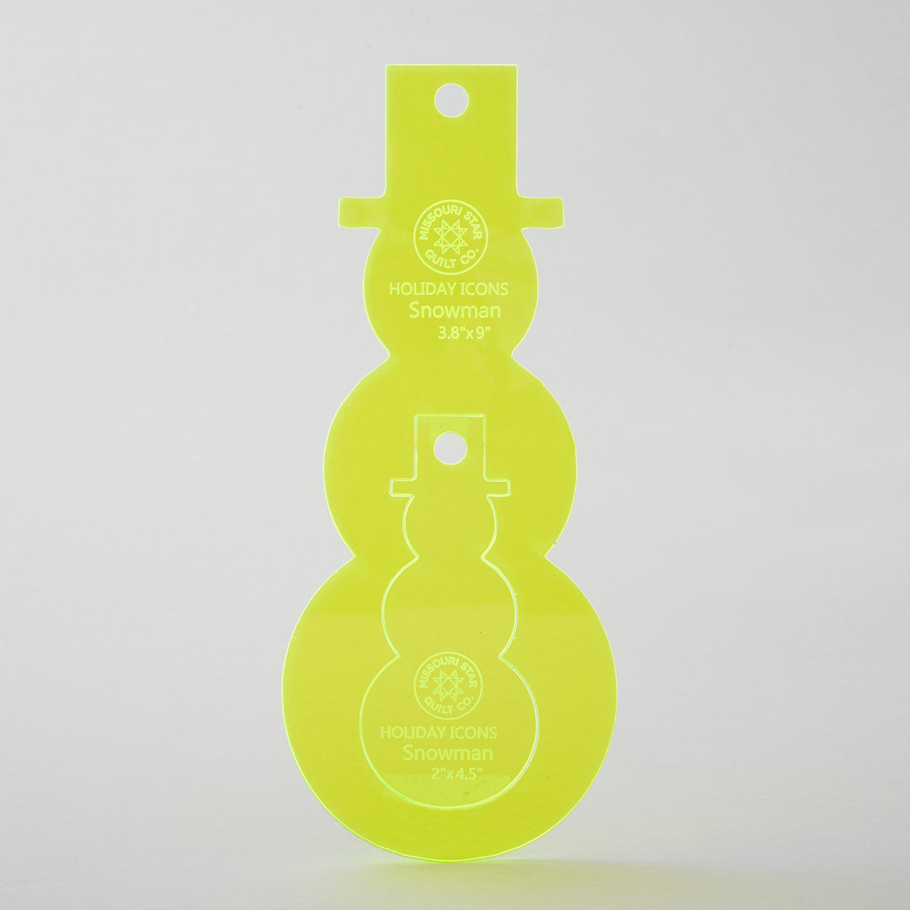 Missouri Star Nesting Snowman Template Primary Image