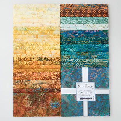 Artisan Batiks - Sun Forest Ten Squares
