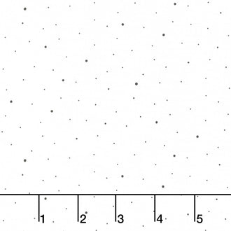 Dapple Dot - On White Black Yardage