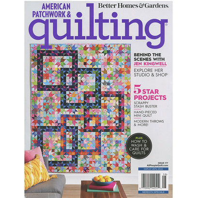 Better Homes and Gardens American Patchwork and Quilting August 2022
