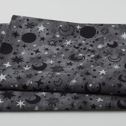 Starry Night Gray 2 Yard Cut