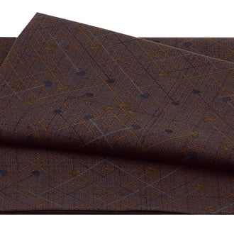 Time Well Spent - Arrow Plaid Brown 2 Yard Cut