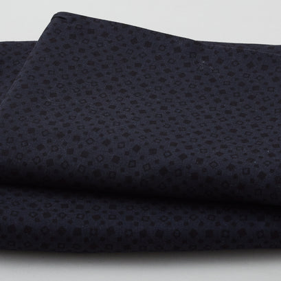 Wilmington Essentials - Squares Black on Black 3 Yard Cut